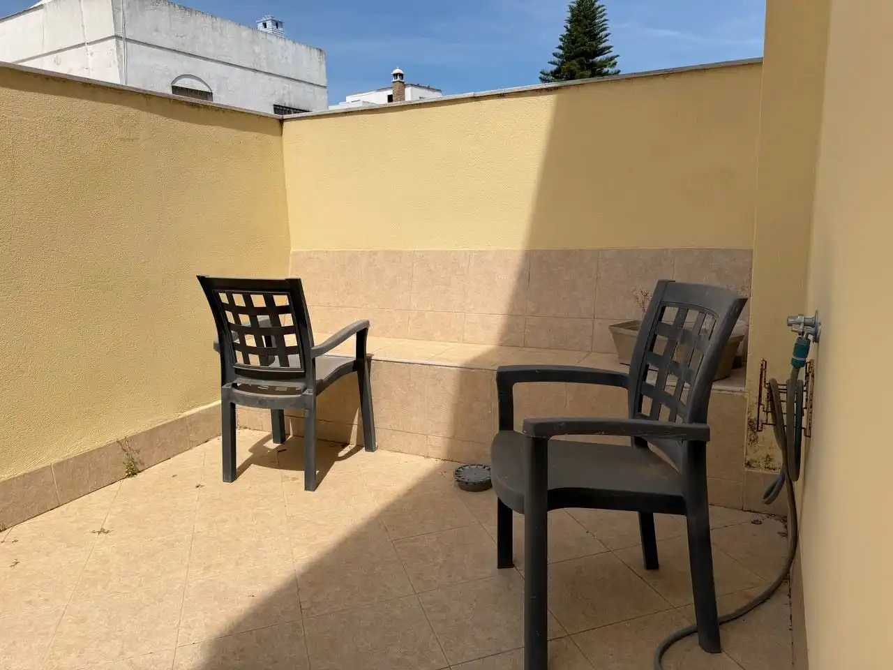 Terraza de Casa adosada en venta en Bormujos con Alarma