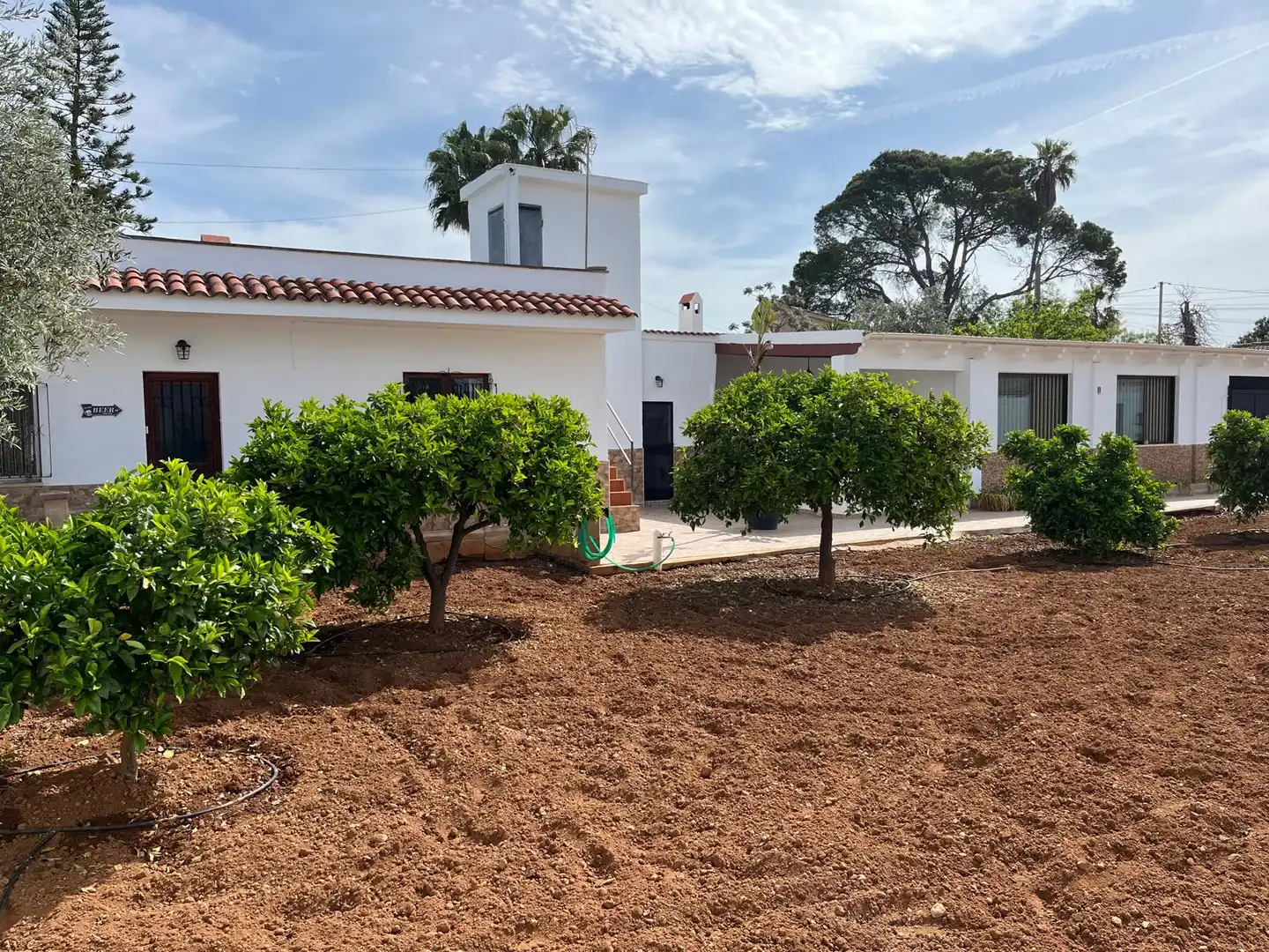 Vista exterior de Casa o xalet en venda en Marratxí amb Aire condicionat, Jardí privat i Terrassa