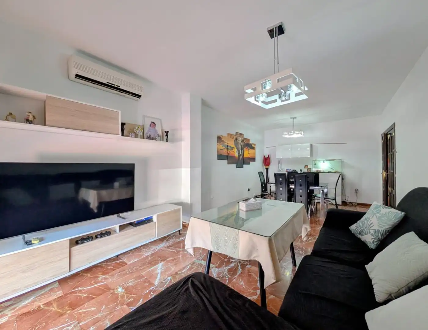 Sala de estar de Piso en venta en Loja con Aire acondicionado, Calefacción y Terraza
