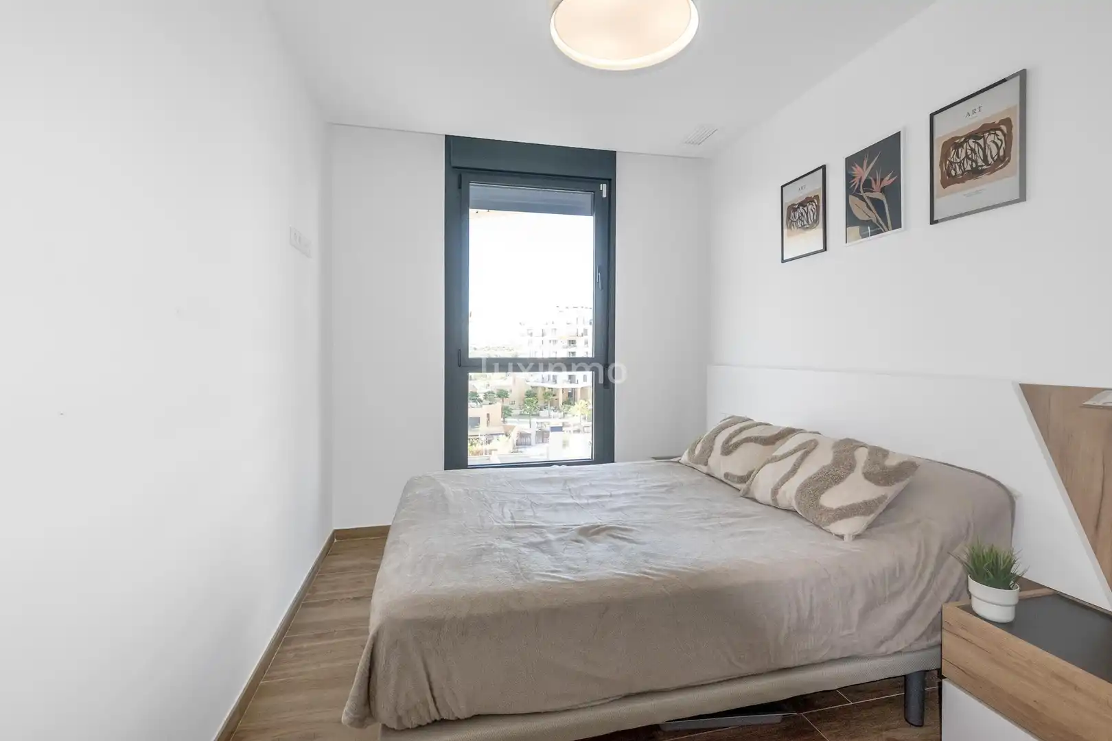 Schlafzimmer von Wohnung zum Verkauf in Villajoyosa / La Vila Joiosa mit Klimaanlage, Privatgarten und Terrasse