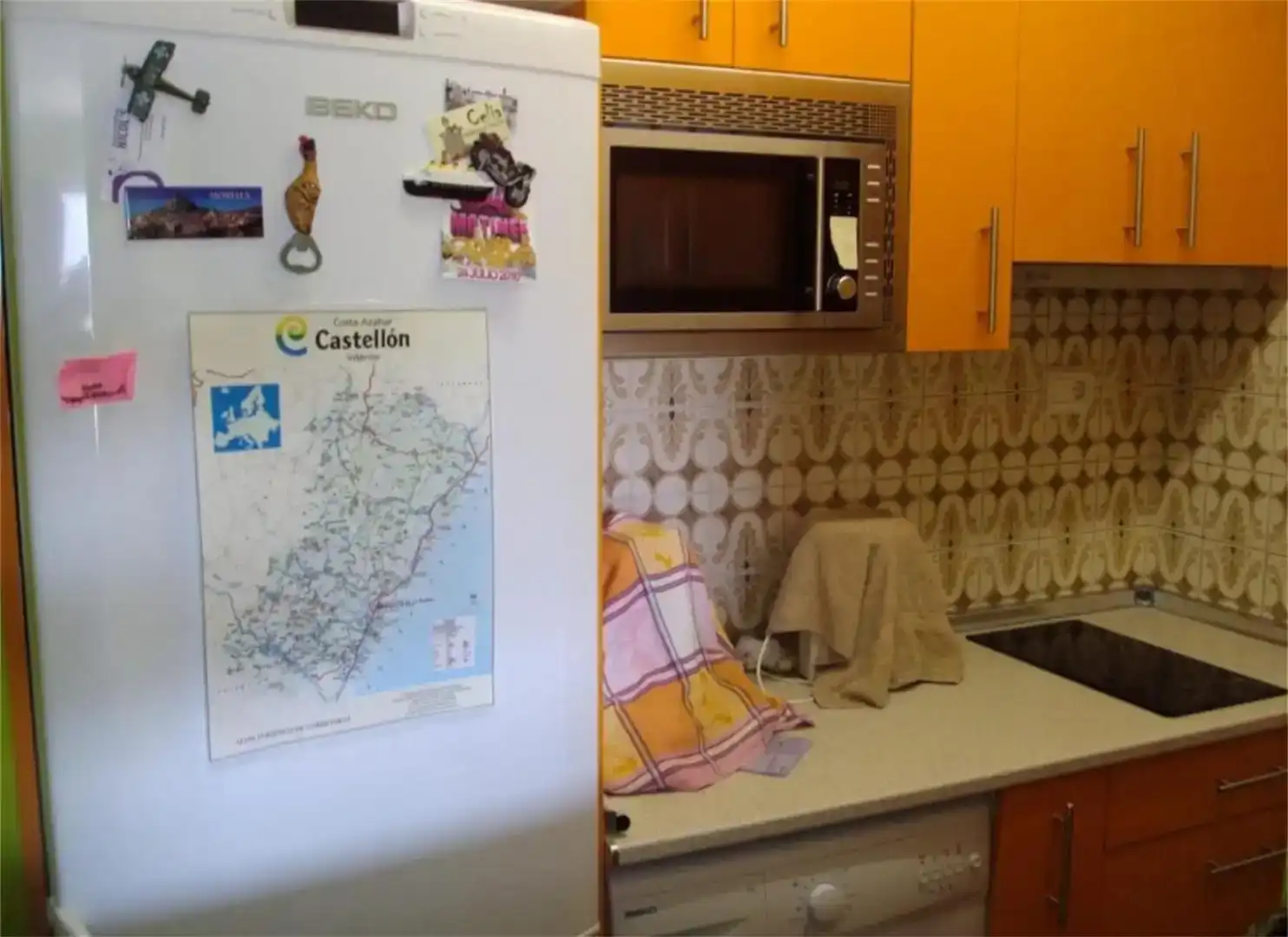 Kitchen of Study for rent in Peñíscola / Peníscola  with Air Conditioner, Furnished and Washing machine