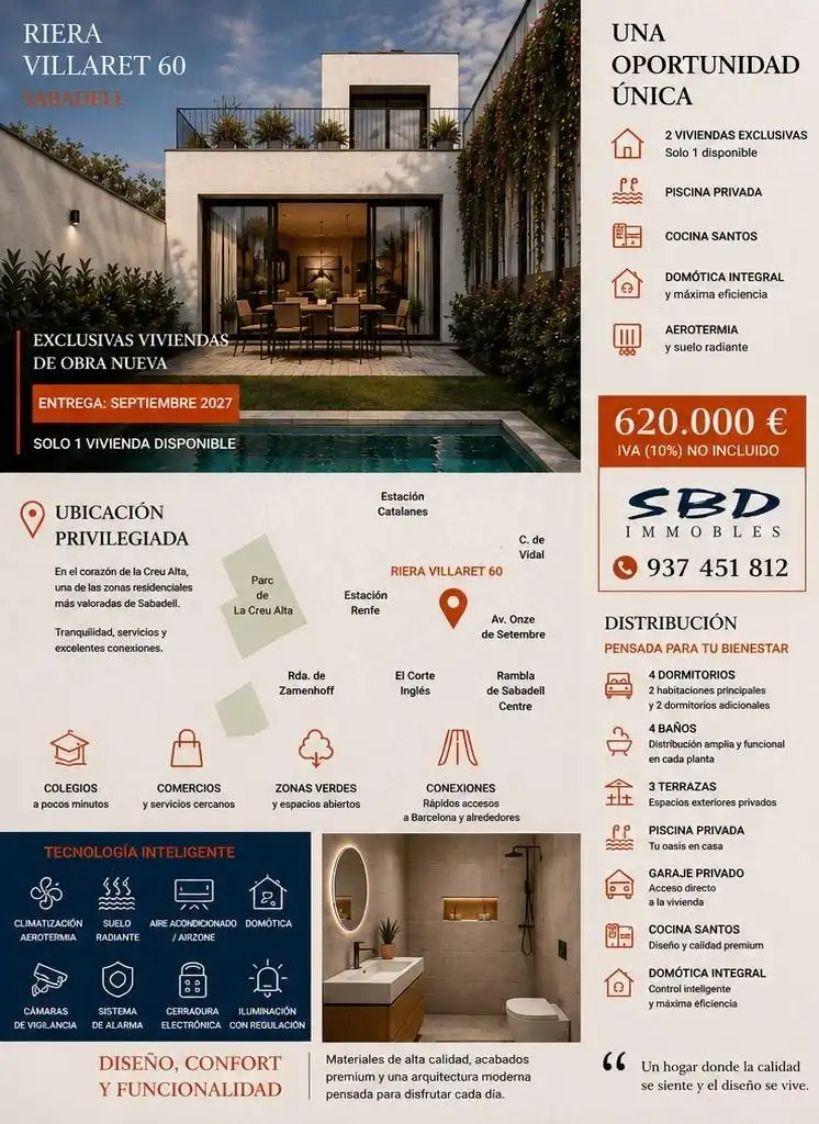 House with pool for sale in Creu Alta - Puiggener, imagen 7