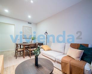 Living room of Flat to rent in  Madrid Capital  with Air Conditioner, Heating and Terrace