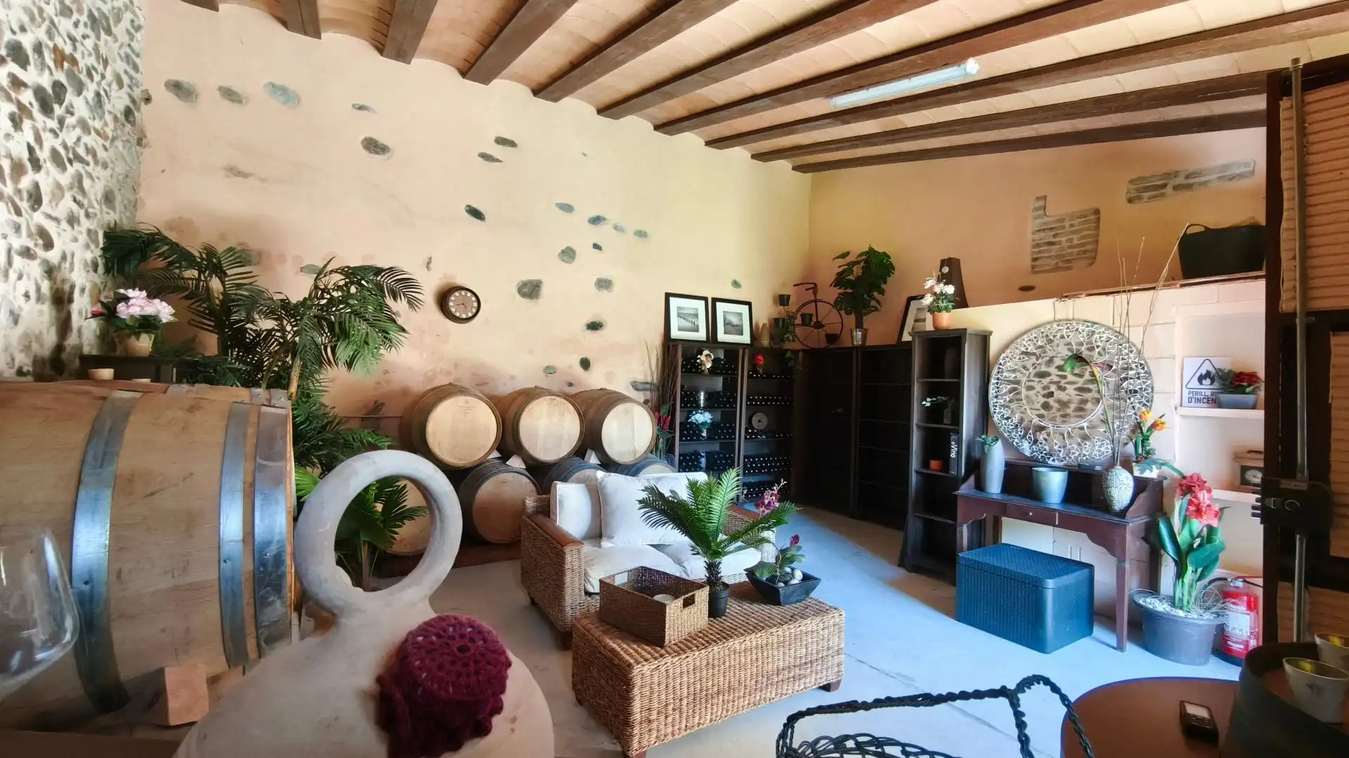 Wohnzimmer von Grundstücke zum Verkauf in El Molar (Tarragona)