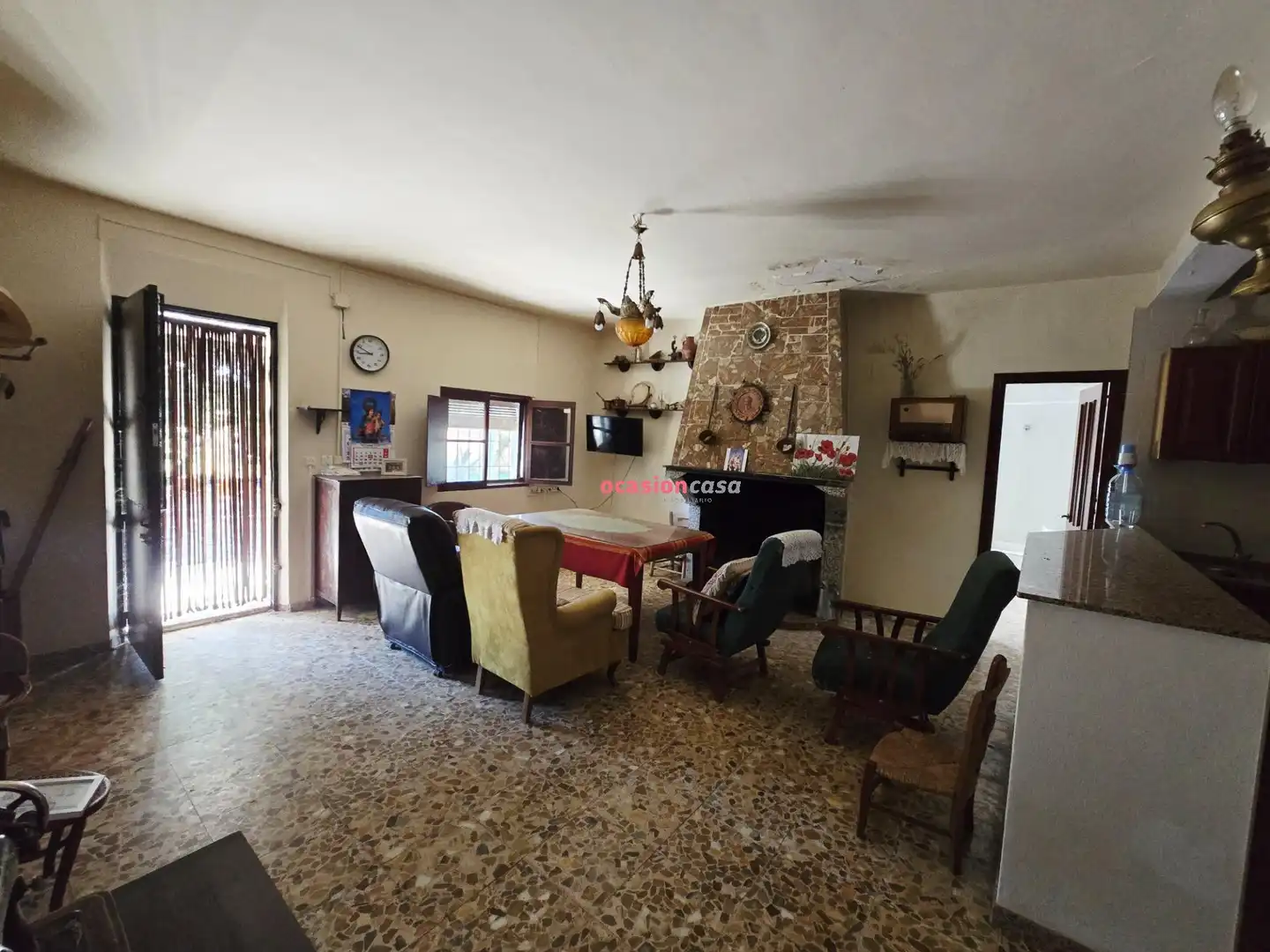 Sala d'estar de Casa o xalet en venda en Villanueva del Duque amb Jardí privat, Traster i Piscina