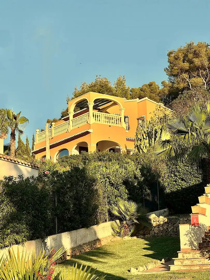 Exterior view of Houses for sale in Jávea / Xàbia  with Air Conditioner and Private garden