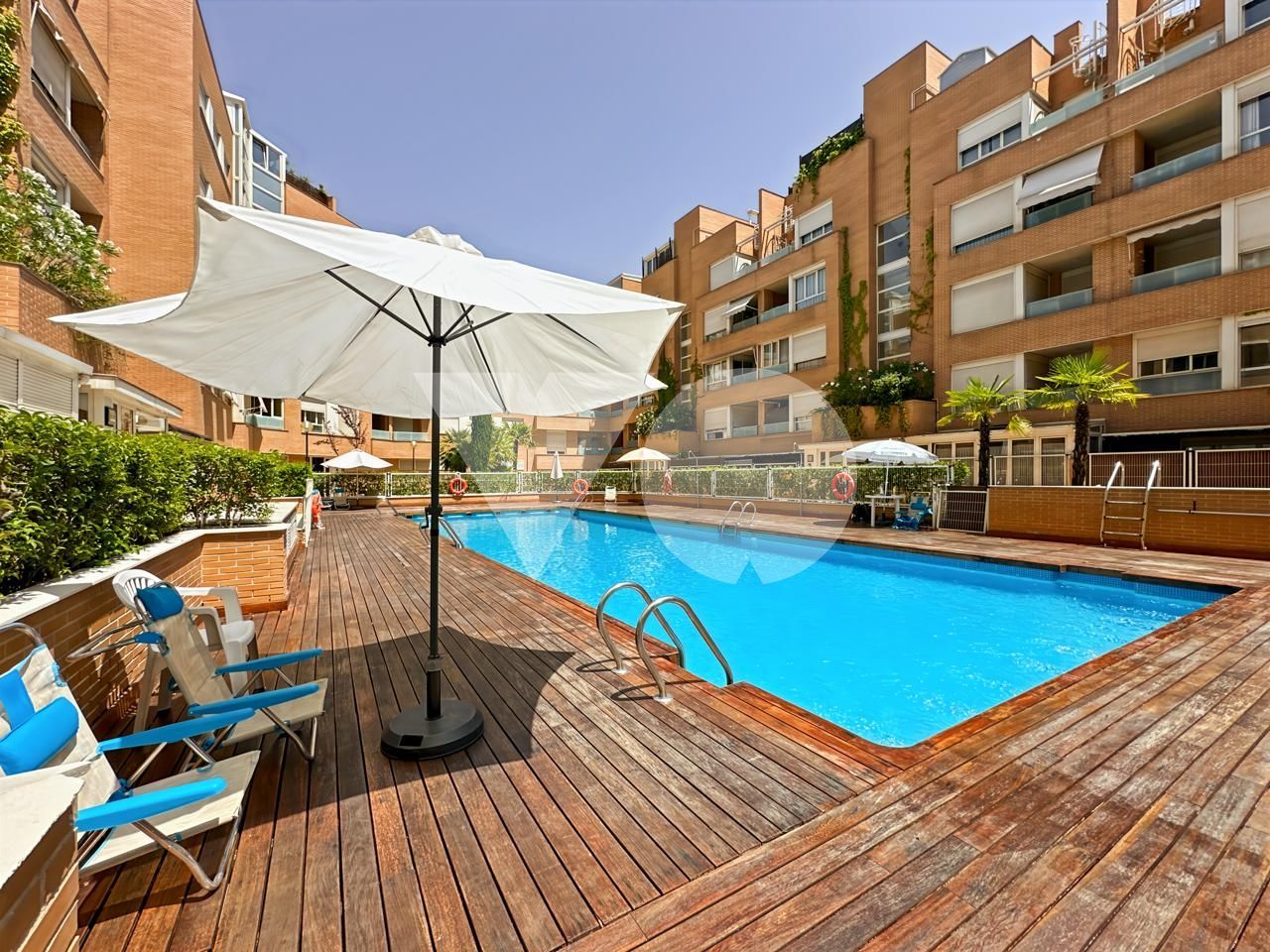 Swimming pool of Attic for sale in La Moraleja  with Air Conditioner, Heating and Terrace