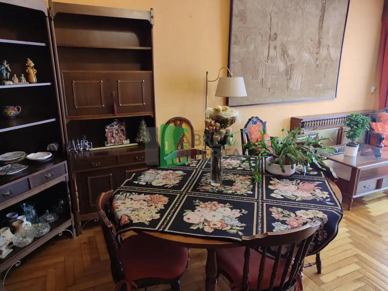 Dining room of Flat for sale in Ourense Capital   with Heating, Parquet flooring and Storage room