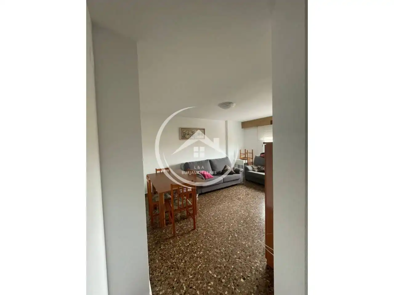 Living room of Flat for rent in Burjassot  with Furnished and Balcony