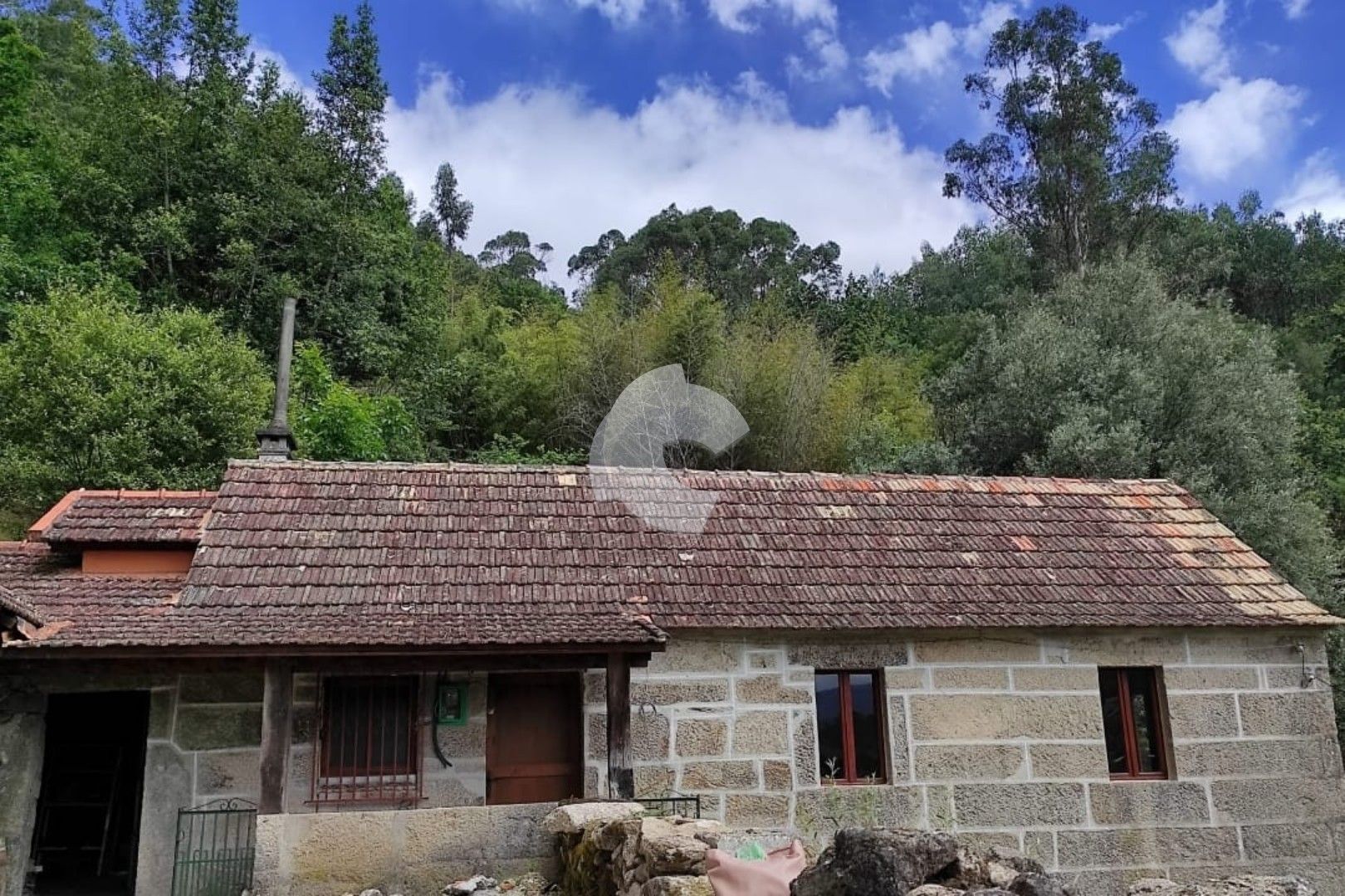 Exterior view of Houses for sale in Mondariz  with Private garden