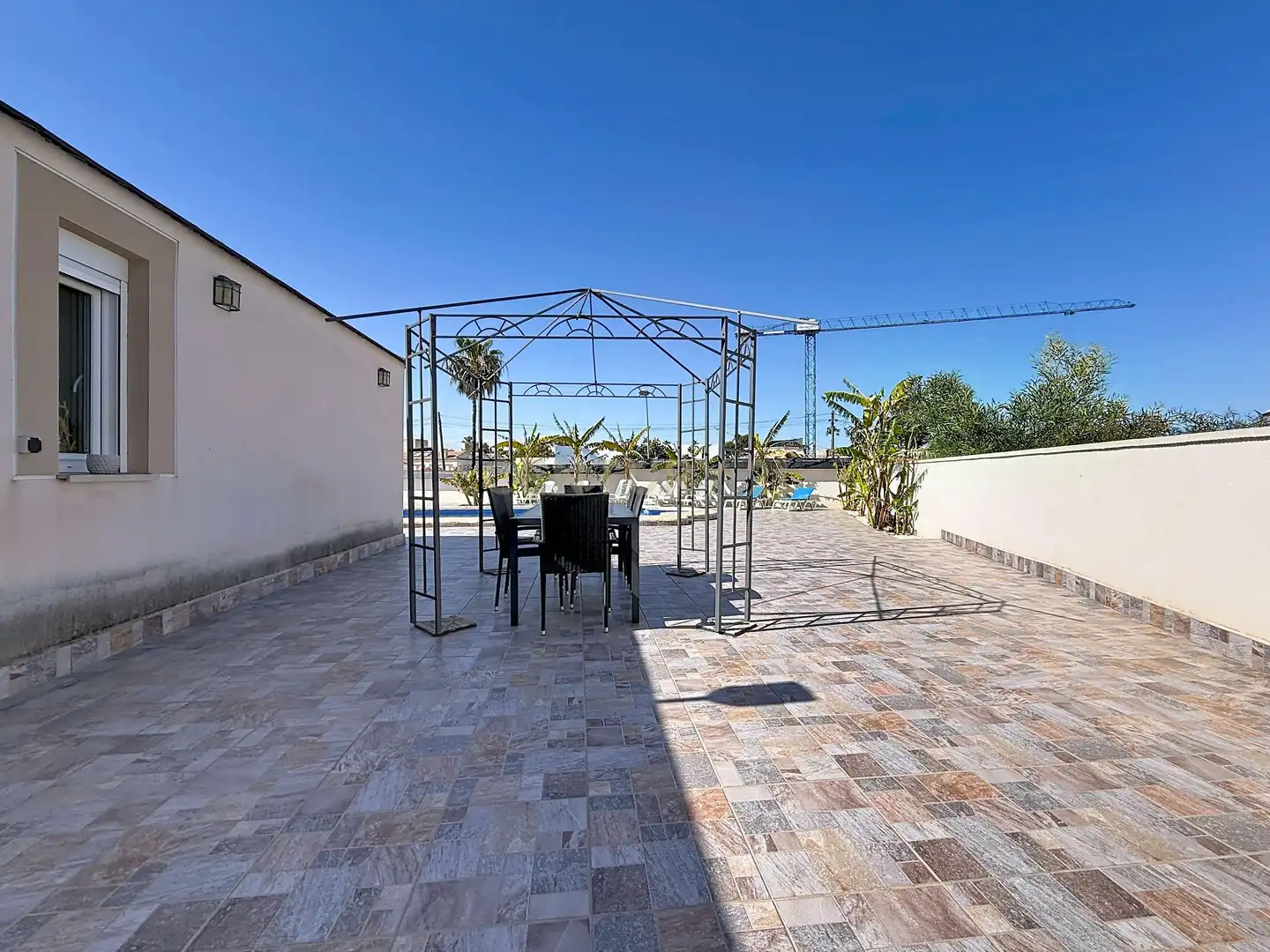 Terraza de Casa o chalet en venta en Torrevieja con Aire acondicionado, Trastero y Piscina