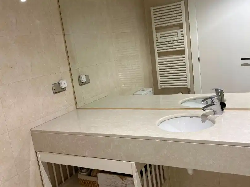 Bathroom of Flat for sale in Aldeatejada  with Air Conditioner, Heating and Private garden