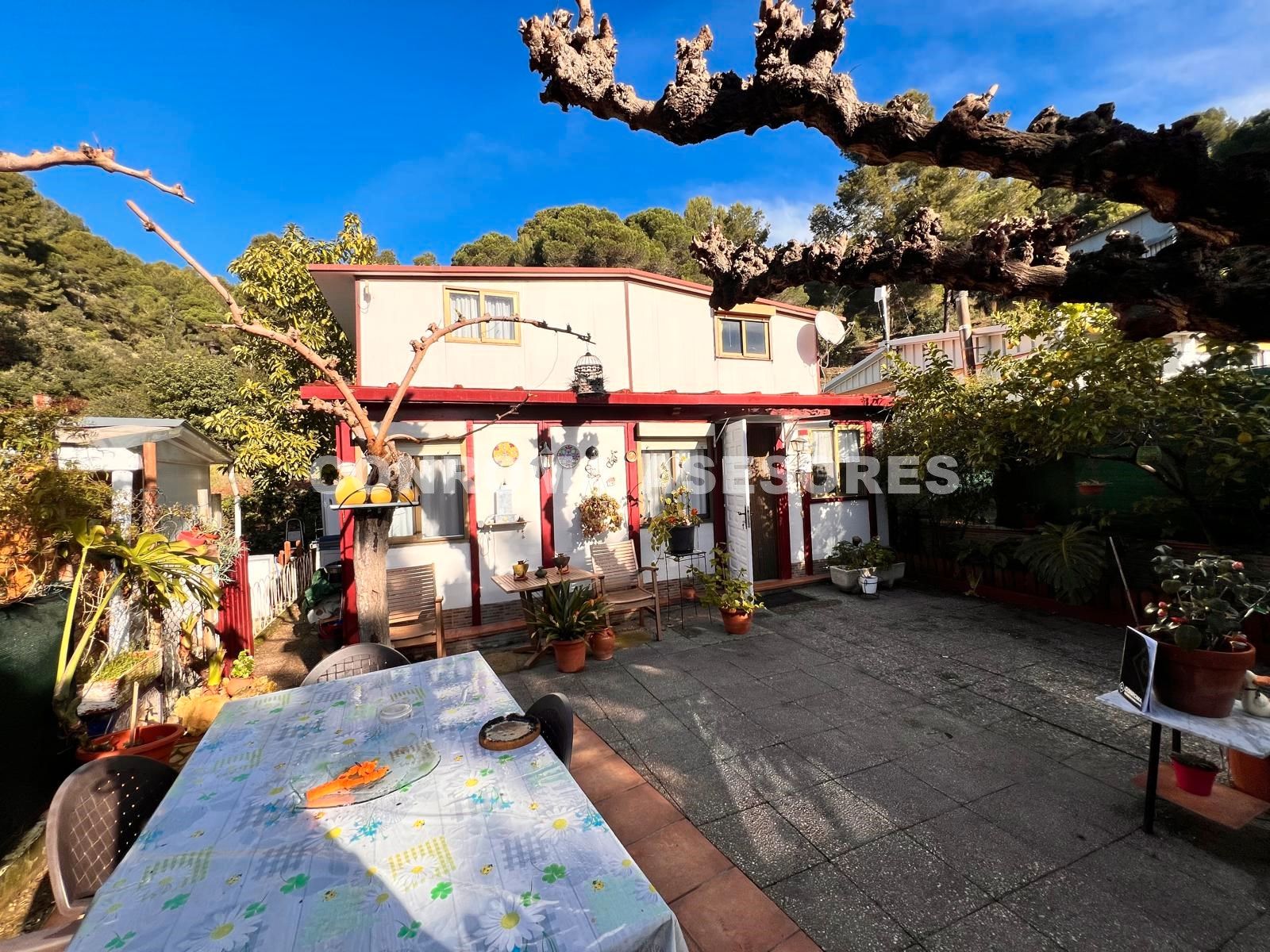 Vista exterior de Casa o xalet en venda en Malgrat de Mar amb Jardí privat, Parquet i Terrassa
