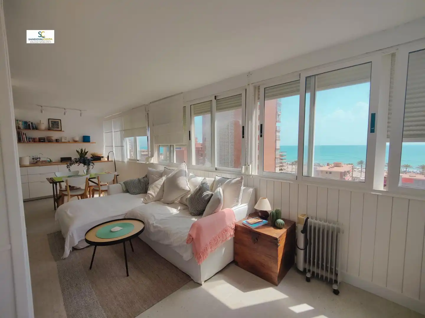 Schlafzimmer von Wohnung zur Miete in Alicante / Alacant mit Klimaanlage und Möbliert