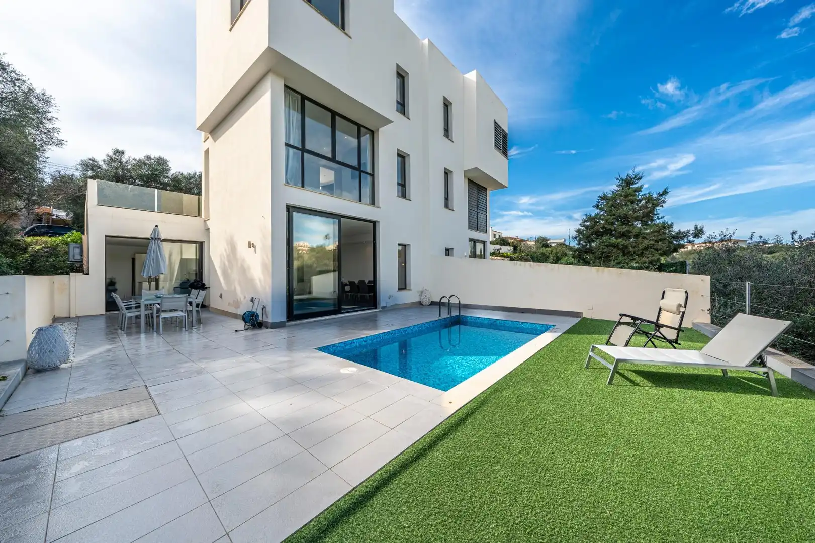 Piscina de Casa o xalet en venda en Portocolom