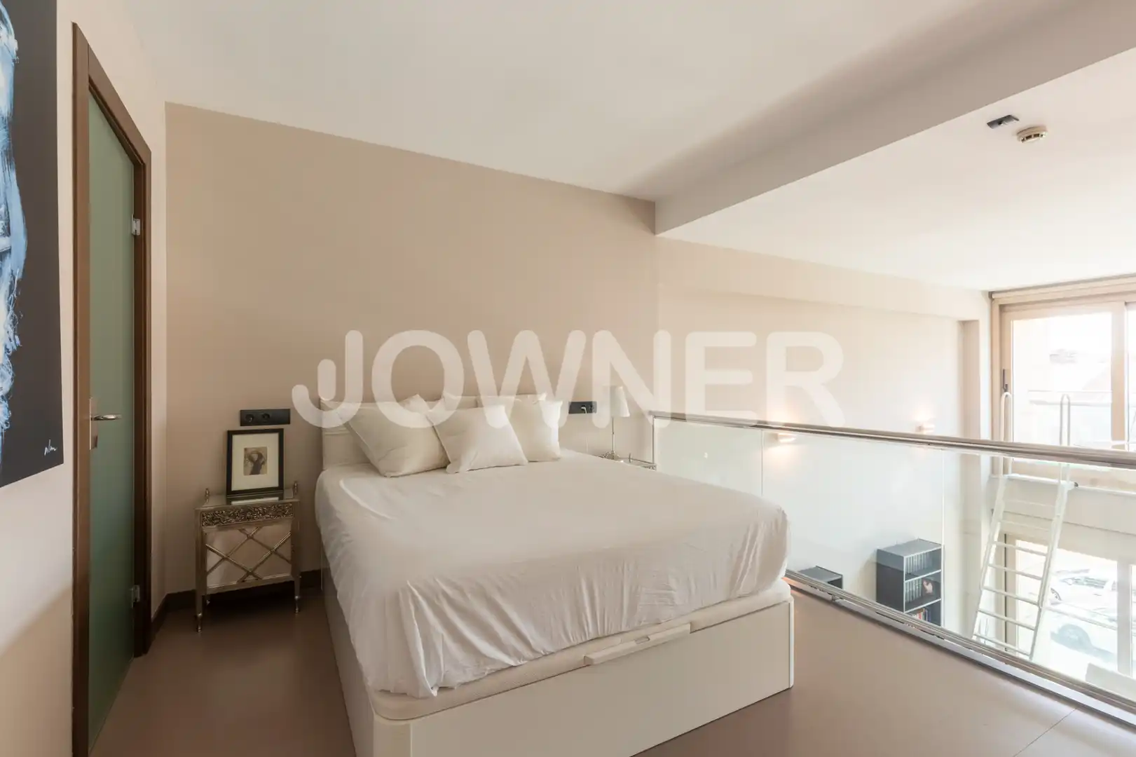 Bedroom of Flat for rent in Madrid  with Air Conditioner and Furnished