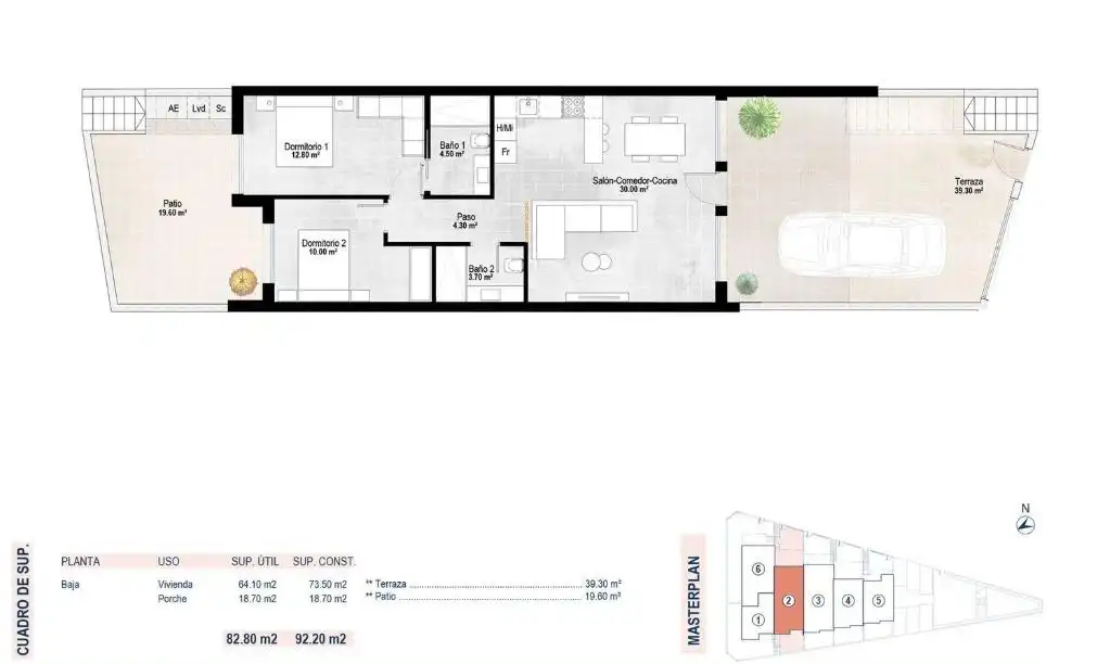 Appartement compact à vendre à San Pedro del Pinatar, imagen 15