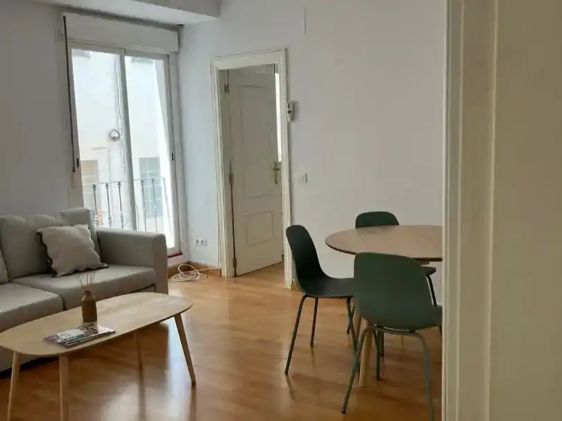 Wohnzimmer von Wohnung zur Miete in Málaga Capital mit Klimaanlage
