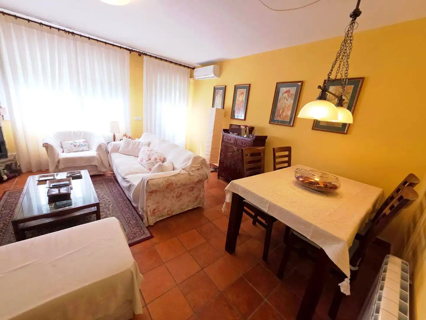 Living room of Detached homes for sale in Arenas de San Pedro  with Air Conditioner, Heating and Community pool