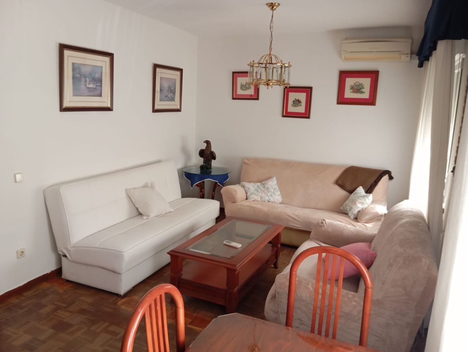 Sala d'estar de Pis de lloguer en Villaviciosa de Odón amb Aire condicionat, Calefacció i Moblat