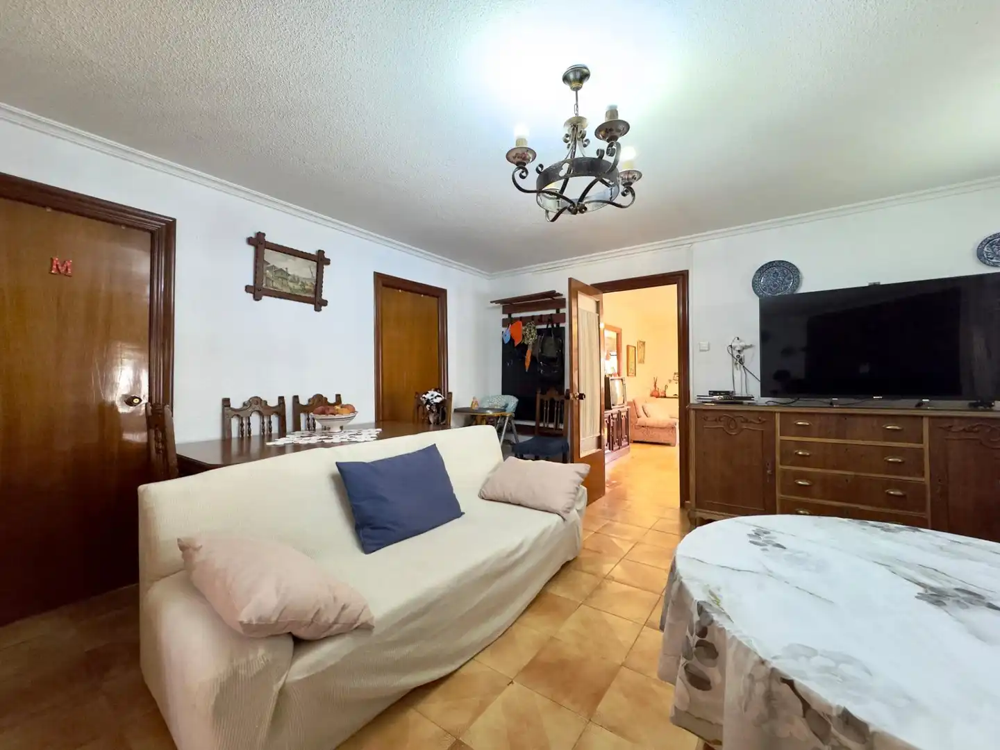 Sala de estar de Casa o chalet en venta en Aspe con Calefacción, Jardín privado y Terraza