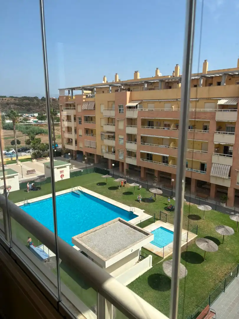 Swimming pool of Flat for rent in Vélez-Málaga  with Terrace, Furnished and Community pool