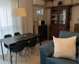 Sala d'estar de Estudi de lloguer en  Almería Capital amb Aire condicionat i Terrassa