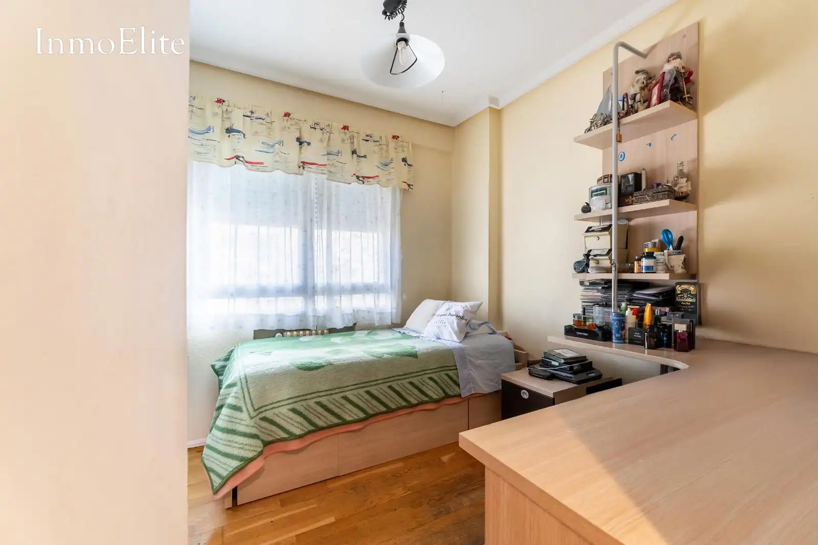 Schlafzimmer von Wohnung zum Verkauf in Madrid mit Heizung, Parkett und Terrasse