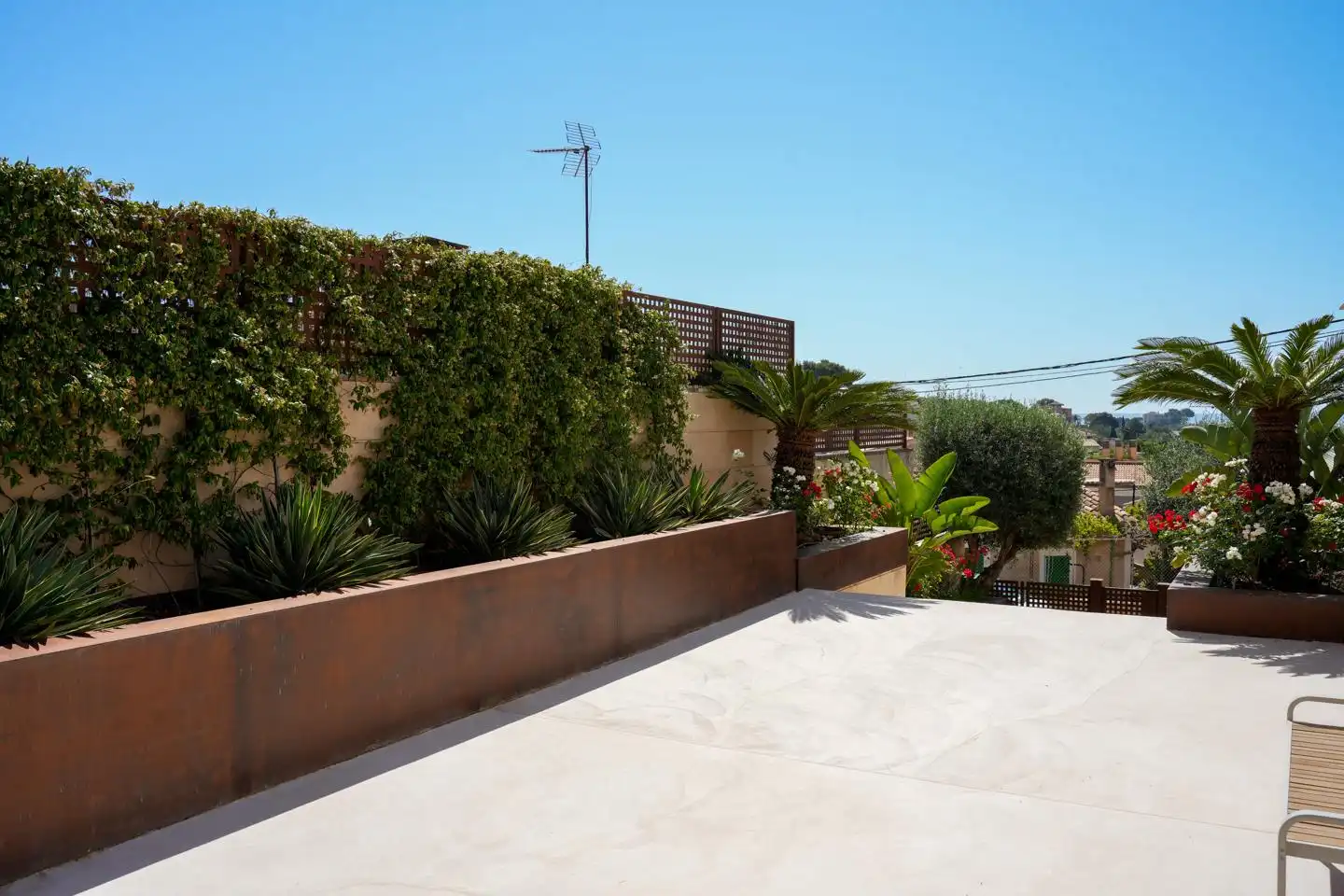 Terraza de Casa o chalet en venta en  Palma de Mallorca con Aire acondicionado, Calefacción y Jardín privado