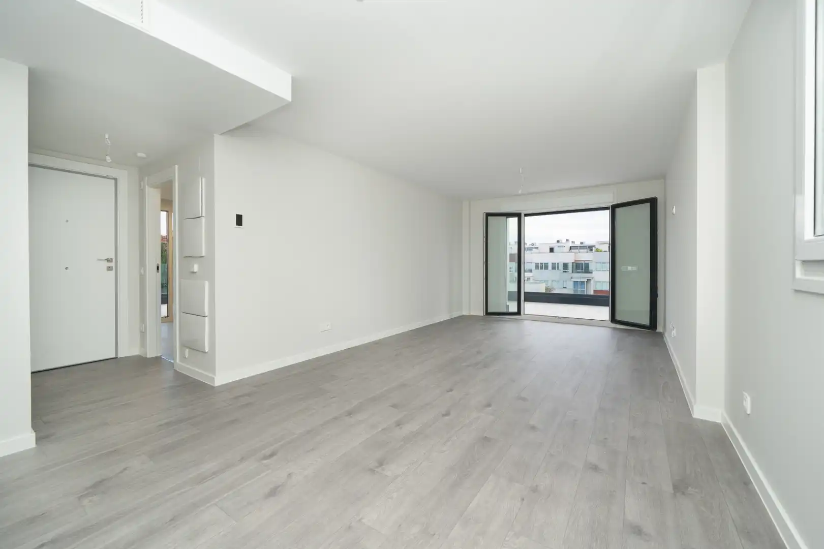 Sala d'estar de Àtic en venda en Madrid amb Aire condicionat, Calefacció i Terrassa