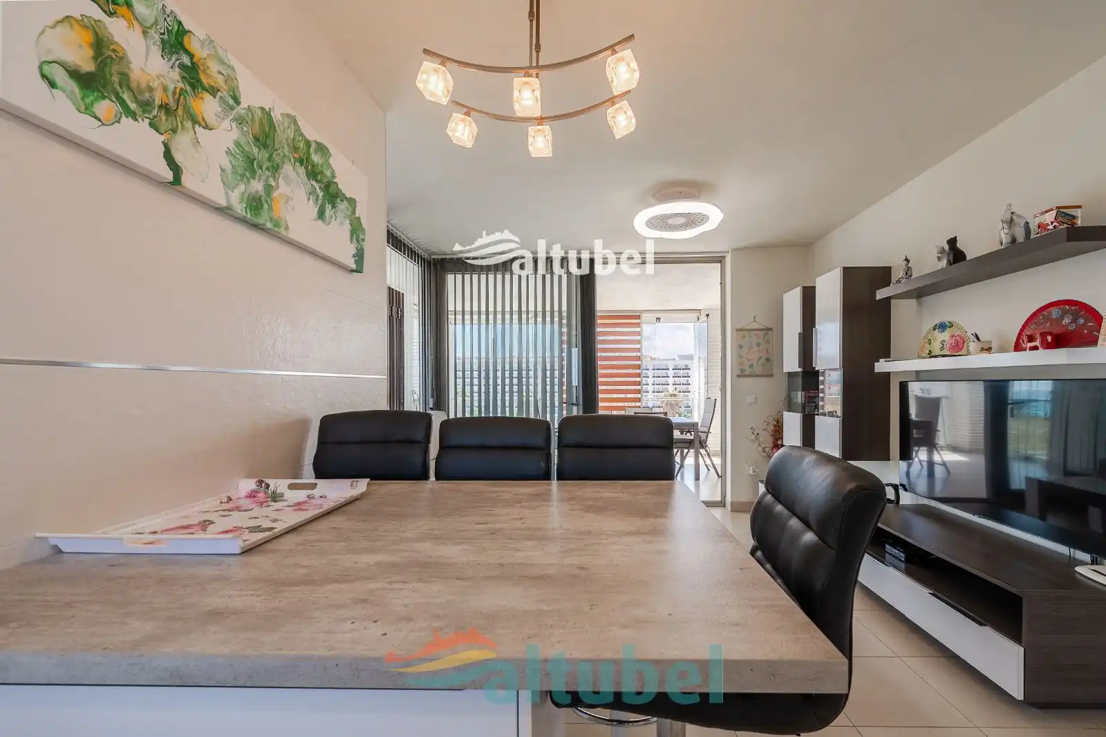 Dining room of Apartments for sale in Peñíscola / Peníscola  with Terrace, Swimming Pool and Community pool