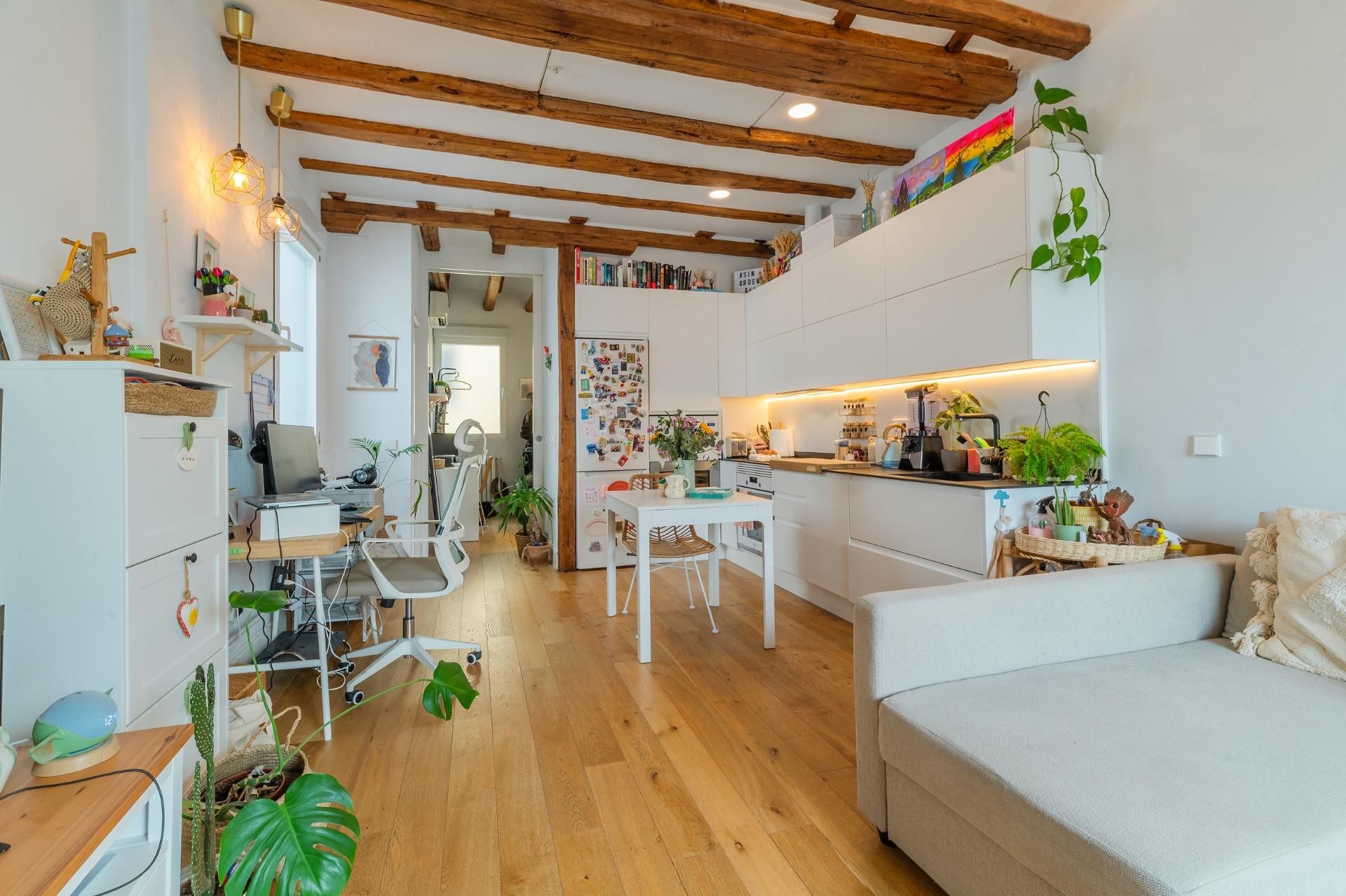 Cuina de Àtic en venda en  Madrid Capital amb Calefacció i Terrassa