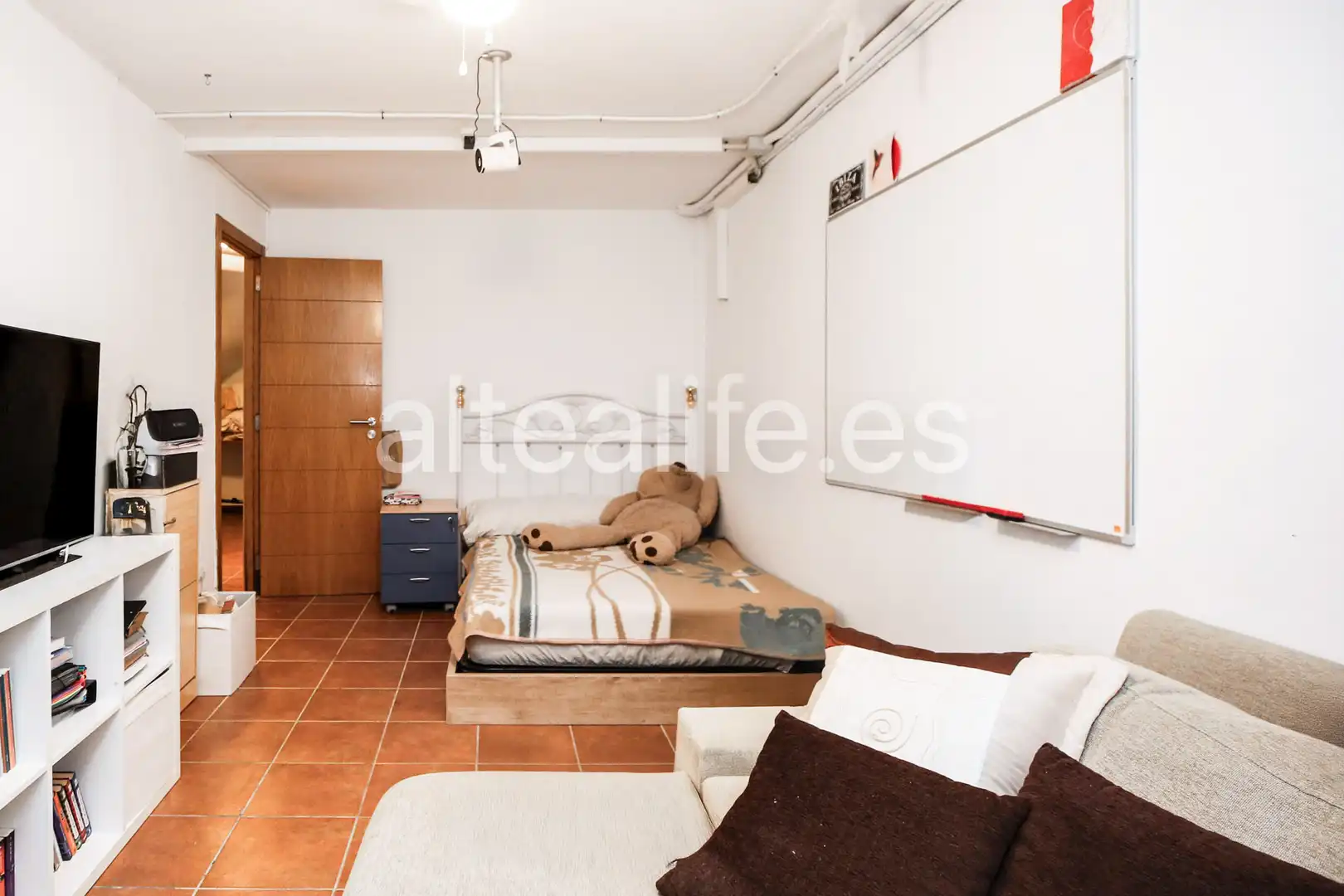 Habitación de Casa adosada en venta en La Nucia con Aire acondicionado, Jardín privado y Terraza