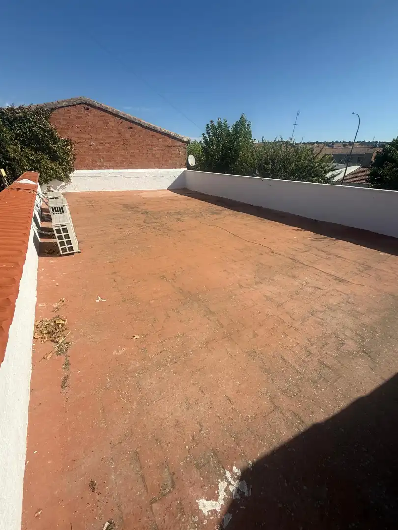 Terraza de Casa o chalet en venta en Los Pozuelos de Calatrava   con Aire acondicionado, Calefacción y Jardín privado