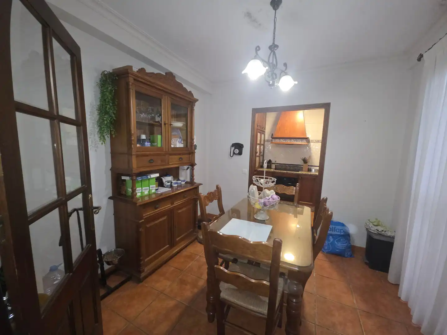 Comedor de Casa adosada en venta en Dos Hermanas con Aire acondicionado, Calefacción y Jardín privado