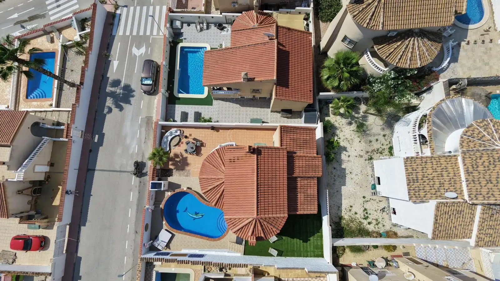 Exterior view of Houses for sale in Rojales  with Air Conditioner, Private garden and Terrace