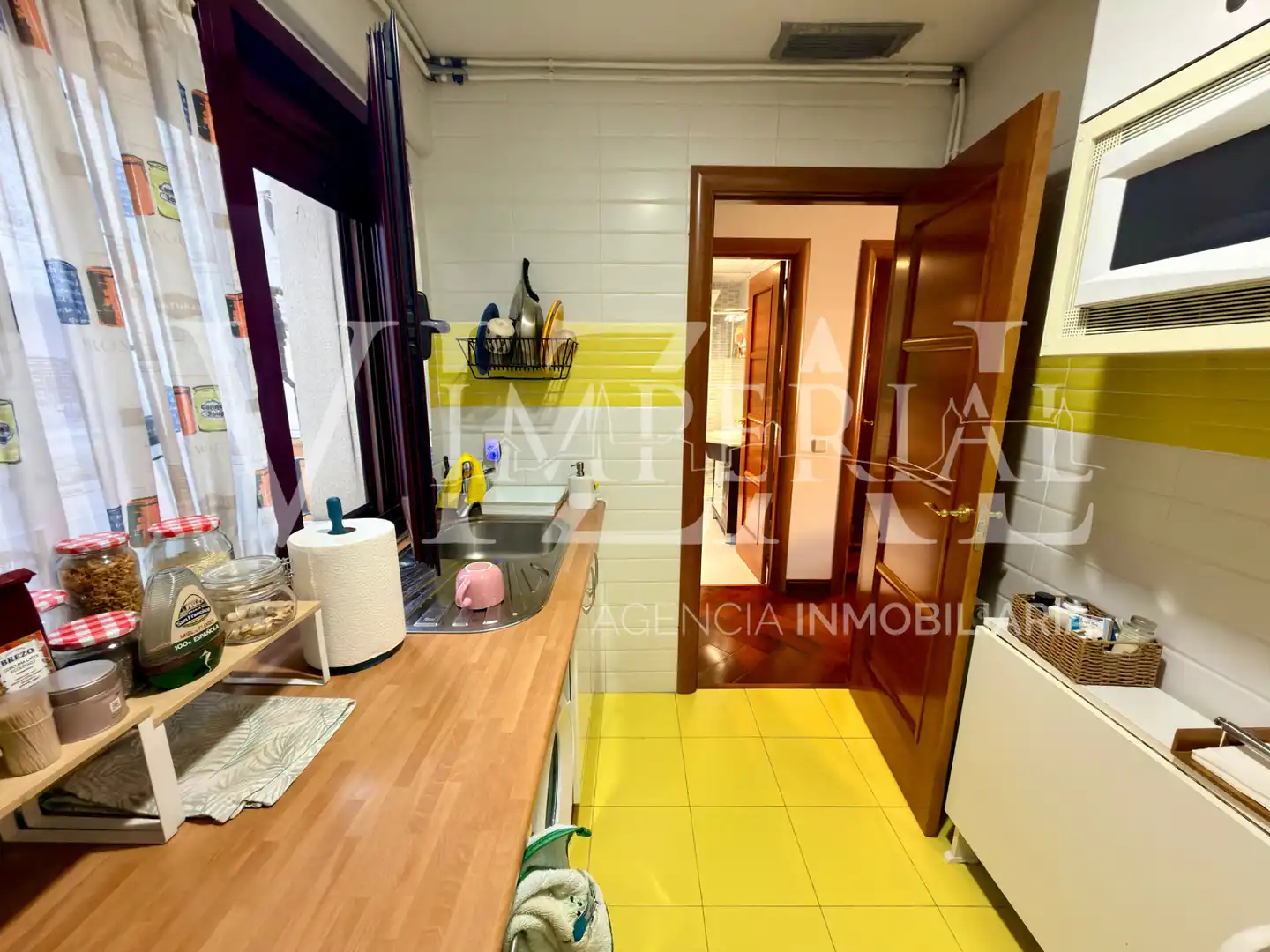 Cocina de Apartamento en venta en Toledo con Calefacción, Parquet y Trastero