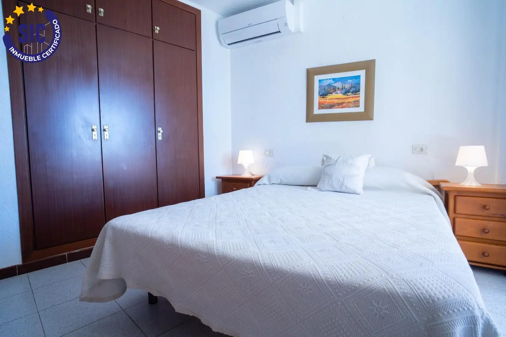 Schlafzimmer von Wohnungen zum Verkauf in Oropesa del Mar / Orpesa mit Klimaanlage, Terrasse und Möbliert