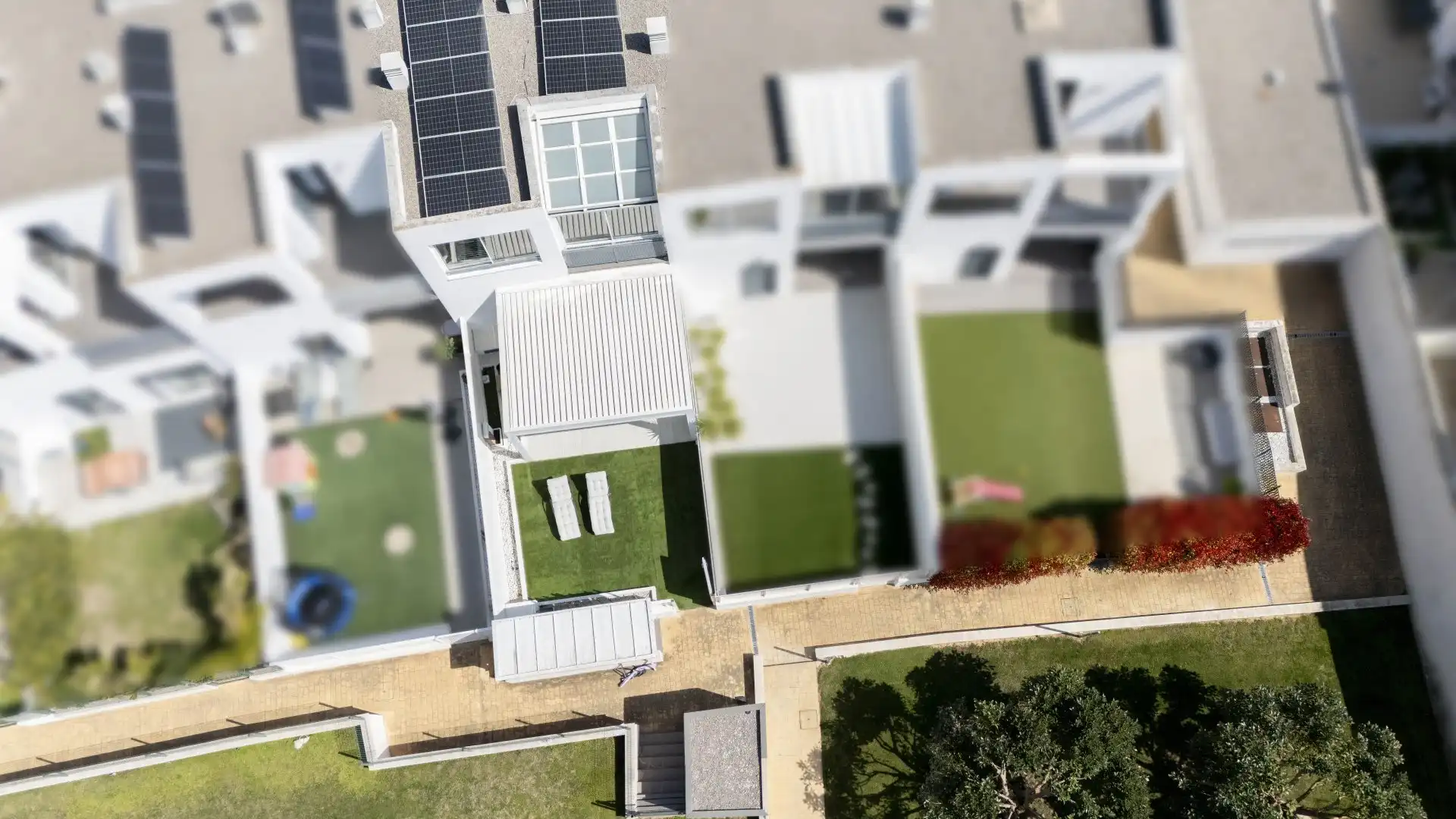 Jardín de Casa adosada en venta en San Antonio de Benagéber con Aire acondicionado, Calefacción y Terraza