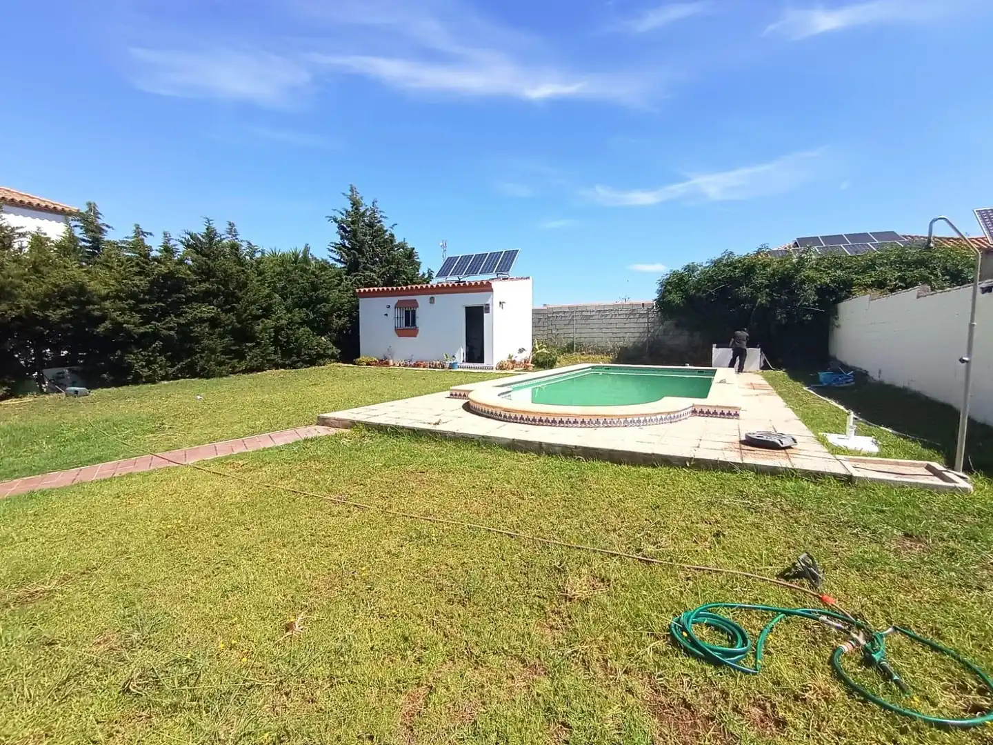 Jardí de Casa o xalet en venda en Chiclana de la Frontera