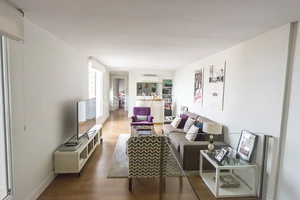 Living room of Attic for sale in Madrid  with Air Conditioner, Heating and Terrace
