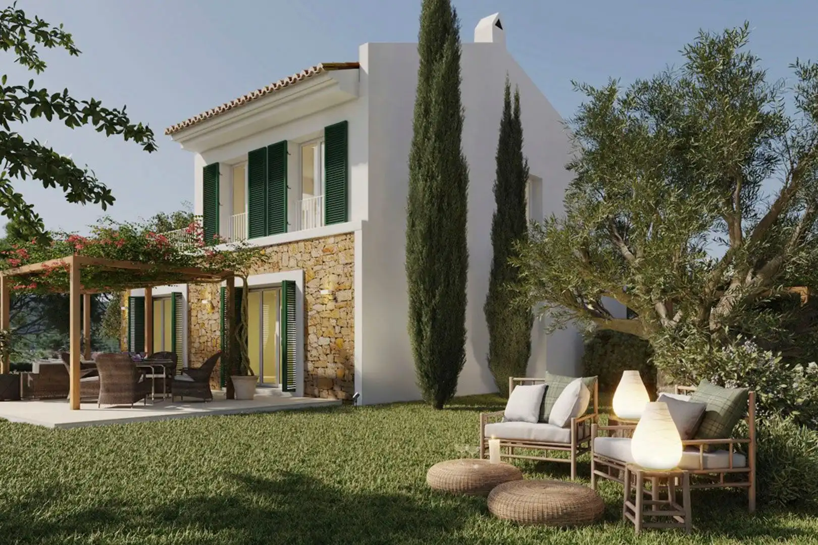 Exterior view of Houses for sale in Jávea / Xàbia  with Air Conditioner, Heating and Private garden