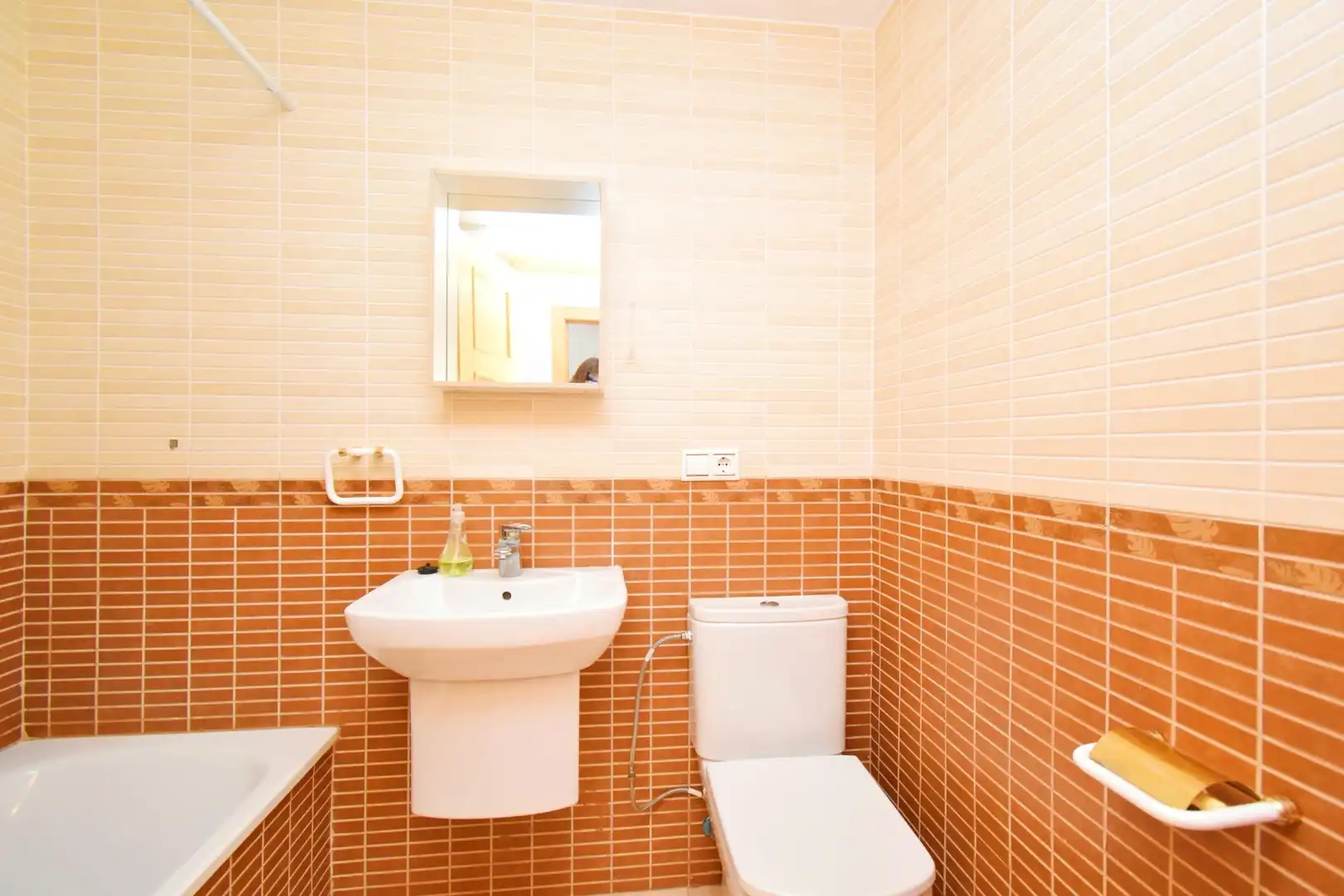 Badezimmer von Wohnung zum Verkauf in Dalías mit Privatgarten, Terrasse und Abstellraum