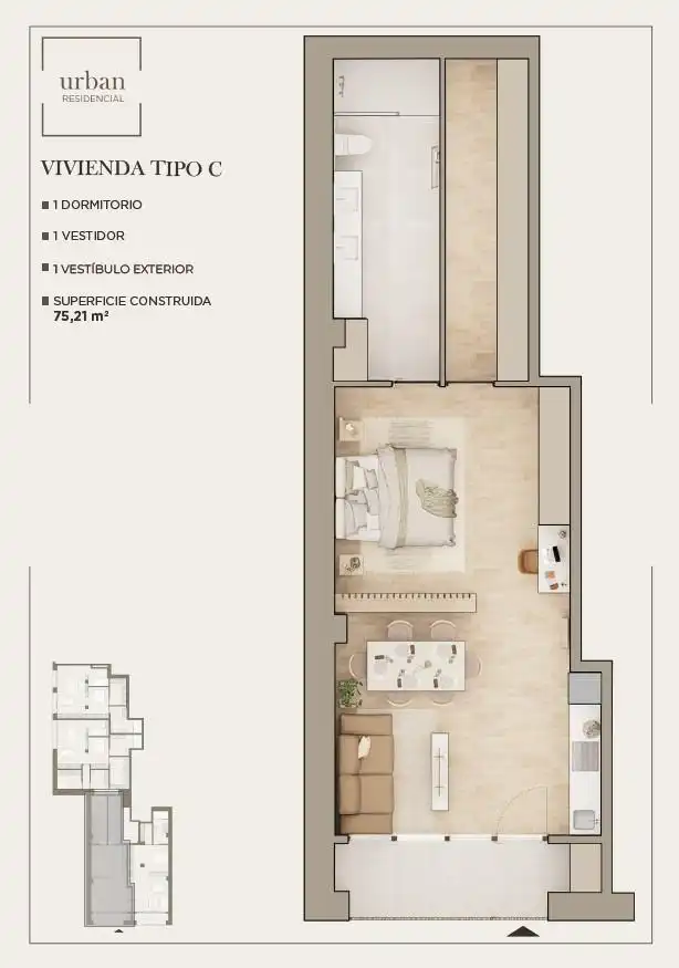 Flat for sale in Centro, imagen 3