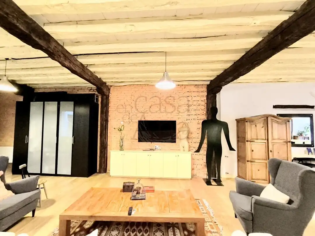 Sala de estar de Piso en venta en Bilbao  con Calefacción, Terraza y Balcón