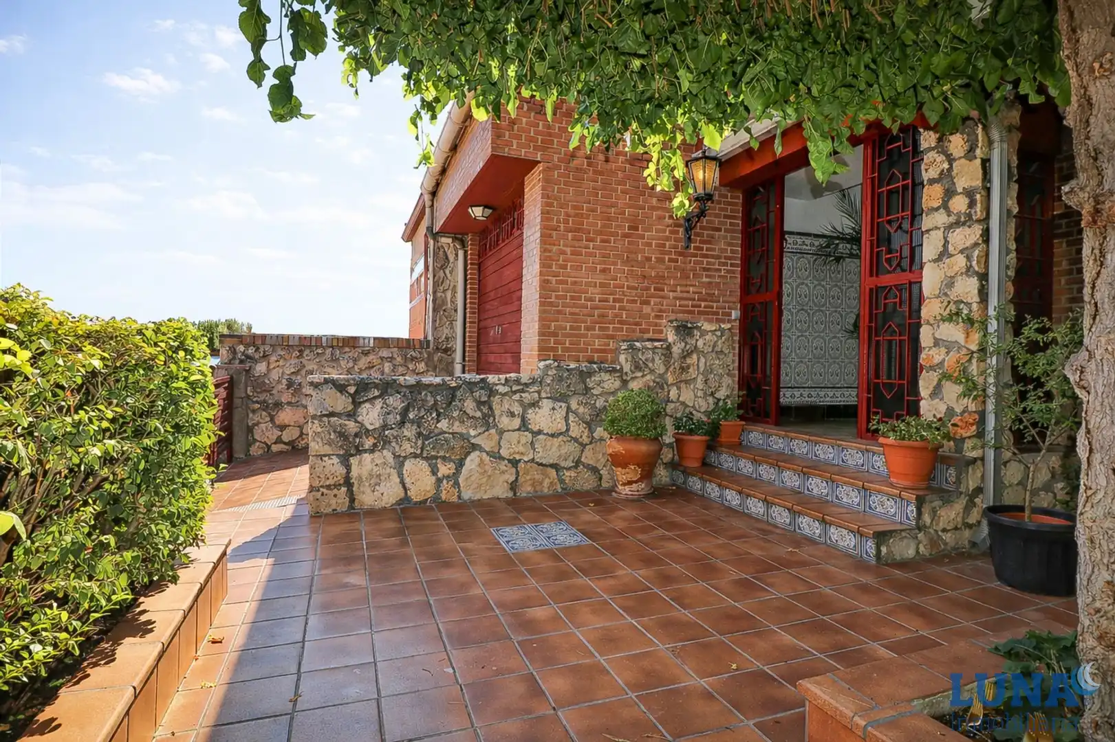 Terraza de Casa adosada en venta en Getafe con Calefacción y Trastero