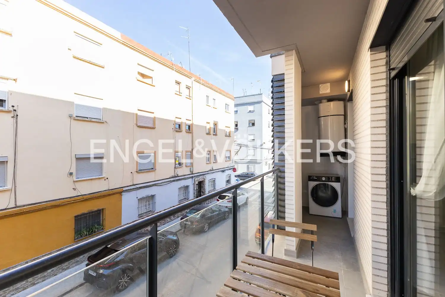 Balcony of Flat for rent in Massanassa  with Air Conditioner, Heating and Storage room