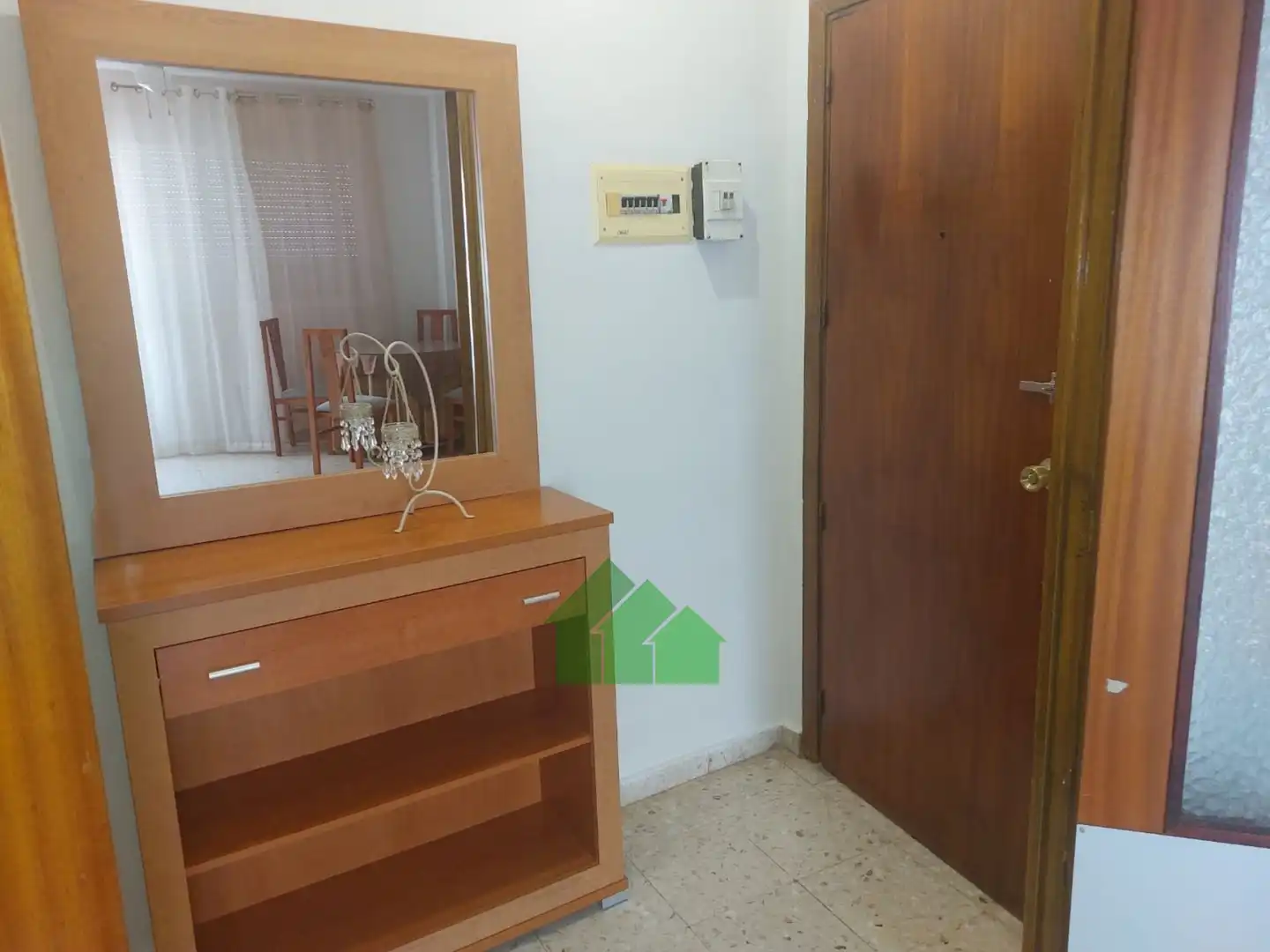 Bedroom of Flat for rent in Puebla de la Calzada  with Terrace, Furnished and TV