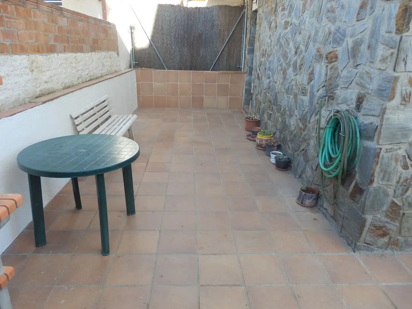 Terraza de Casa adosada en venta en Breda con Aire acondicionado, Calefacción y Jardín privado