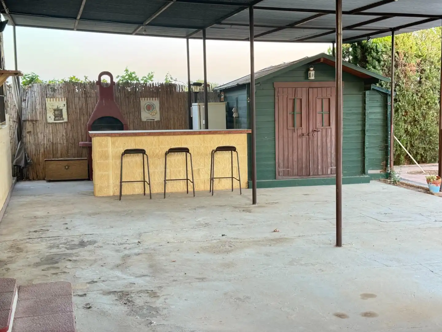 Terraza de Casa o chalet en venta en Los Palacios y Villafranca con Jardín privado, Trastero y Piscina